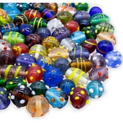 خرز زجاجي Fun-Weevz، 4 أونصة، 100 عدد