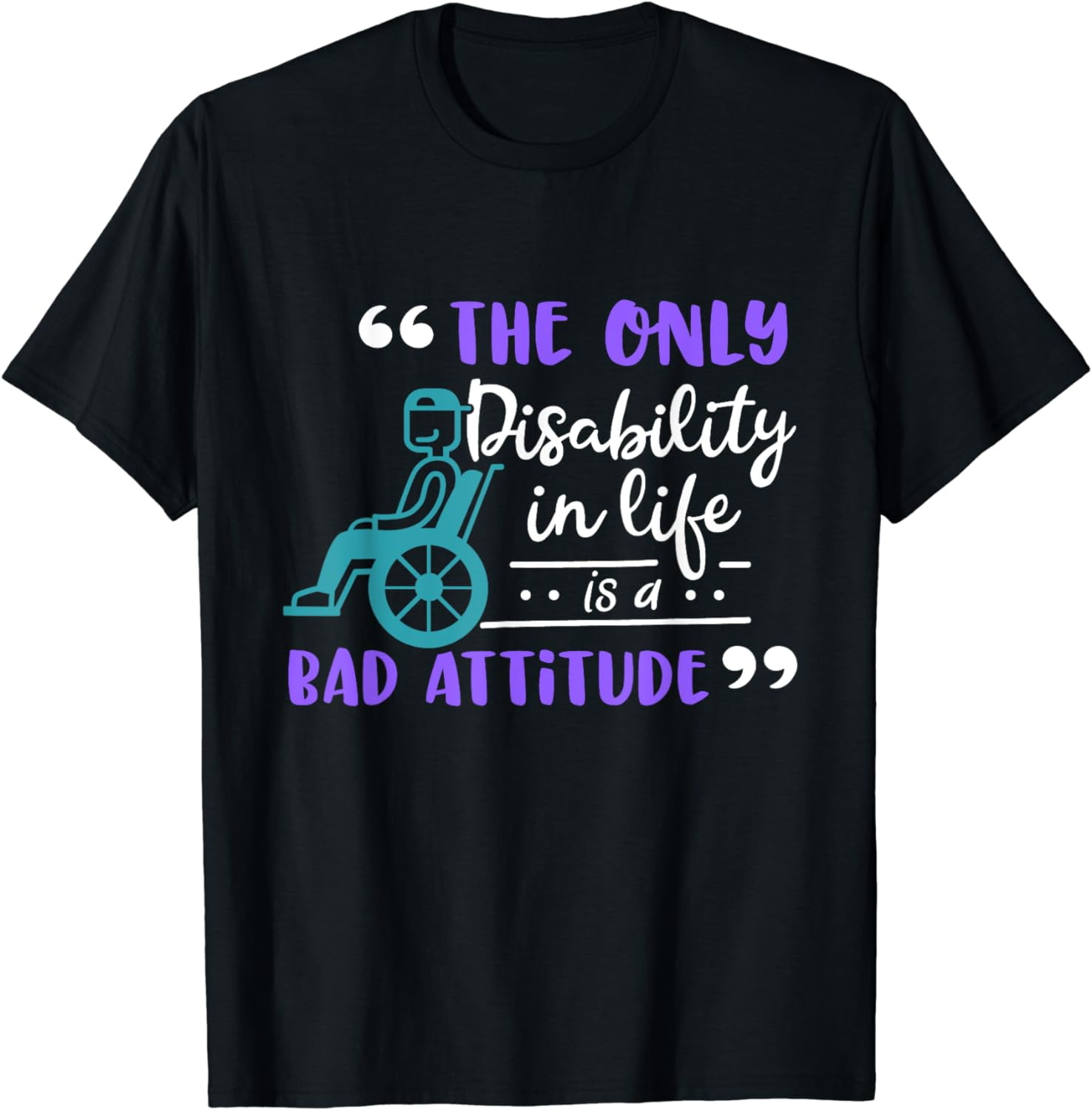 Funny Wheelchair Disability Attitude Gift T-Shirt Funny Wheelchair Disability Attitude Gift T-Shirt