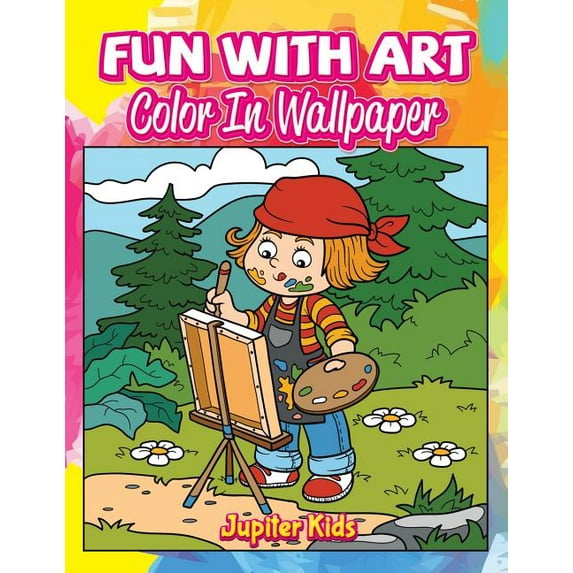 Fun With Art: Color In Wallpaper, (Paperback)