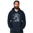 thumbnail image 1 of Fun With Three Holes Funny Bowling Men's Big & Tall Graphic Hoodie Brisco Brands 2X, 1 of 5