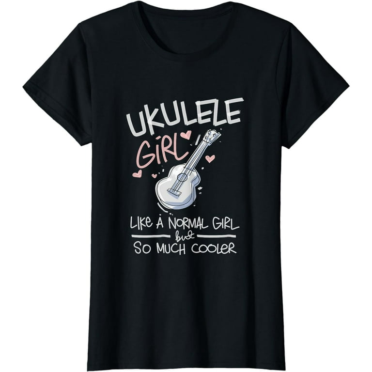 Ukulele Shirt With Ukulele Silhouettes | Uke T-Shirt Gifts Ukulele Shirt With Ukulele Silhouettes | Uke T-Shirt Gifts