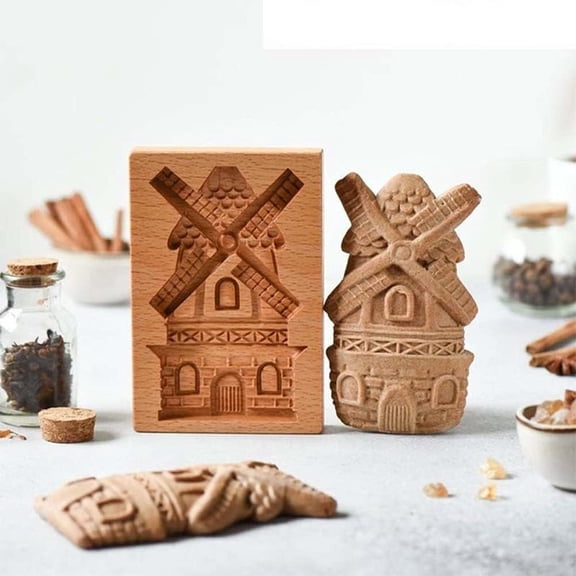 Fun Wood Cutter for Engraving and Embossing, Also Great for Stamping and Baking,Fun Cutter Wooden Carving Embossing Is Suitable for Stamping Is Suitable for Baking,