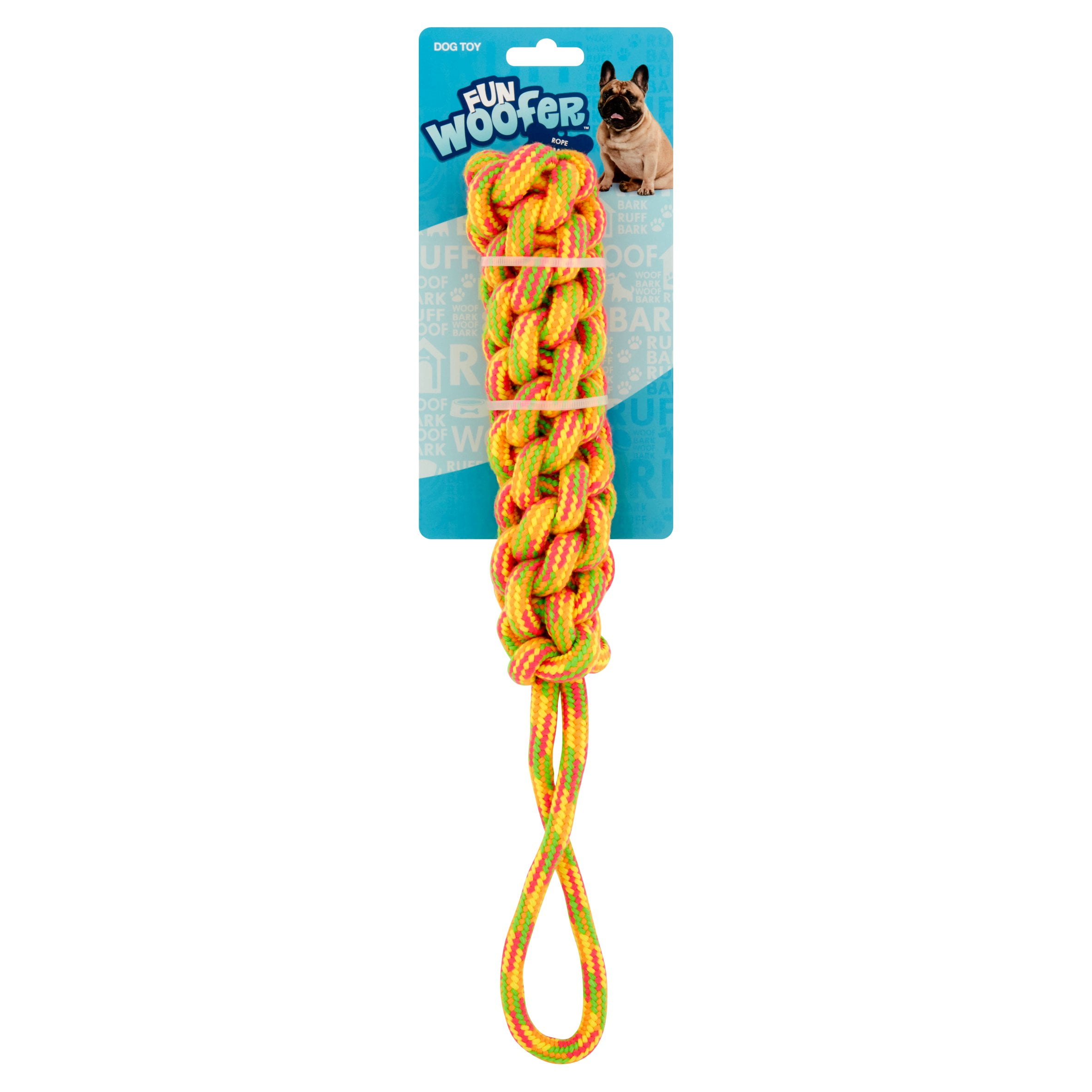 Fun Woofer Rope Bumper Dog Toy