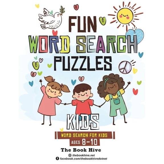 Fun Word Search Puzzles Kids: Word Search for Kids Ages 8-10