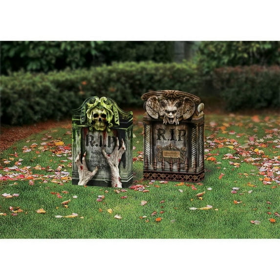 Fun World 22 in. Tombstone, 2 Piece