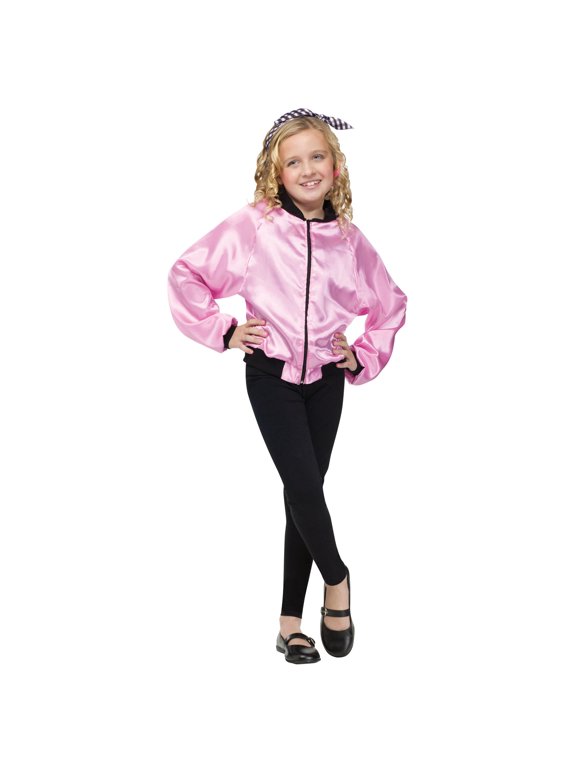 50's Ladies Jacket for Children with Zipper Front, Girls 4-6X