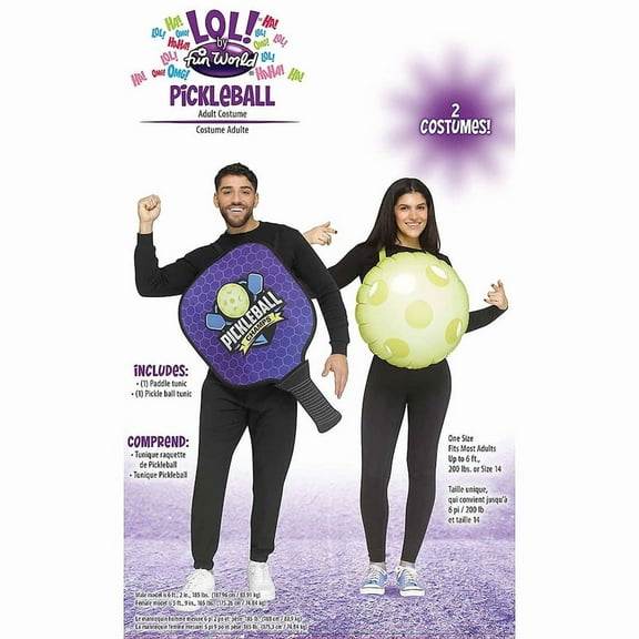 Pickleball Couple Adult Costume