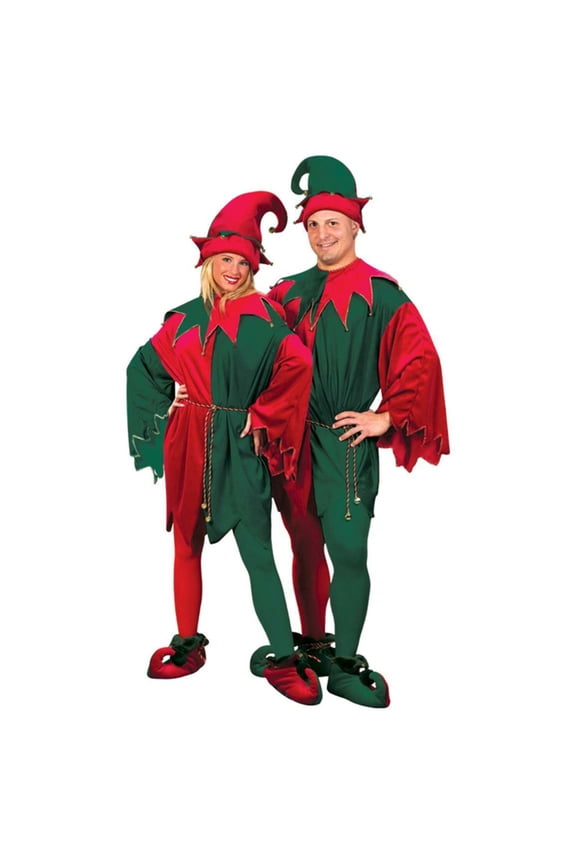 Adult Velvet Elf Set Costume - One Size Fits Most