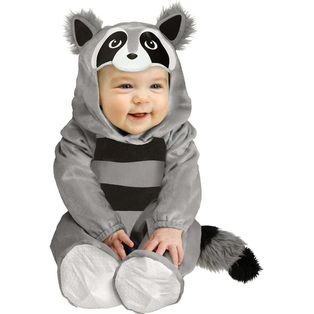Fun World Baby Raccoon Costume Large Months Multicolor