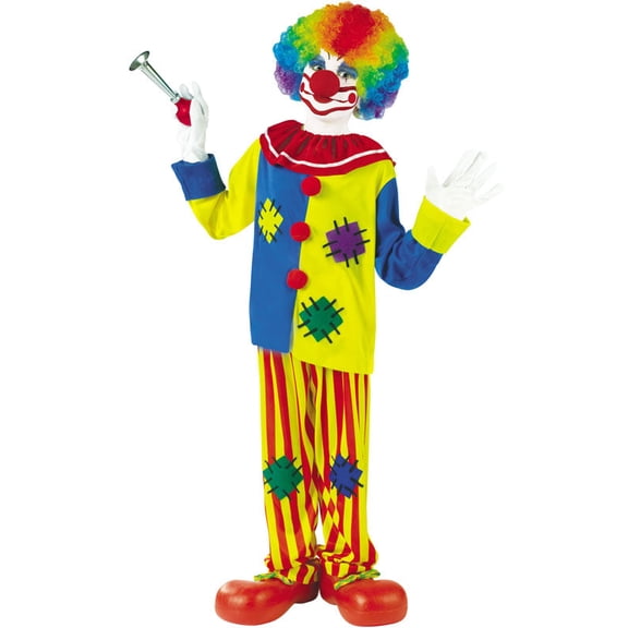 Fun World Big Top Clown Men's Halloween Fancy-Dress Costume Child Men S