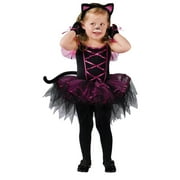 Fun World Catarina Hello Kitty Girl's Halloween Fancy-Dress Costume for Toddler, 3T-4T