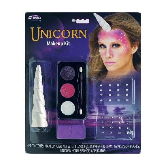 Fun World Complete Unicorn Makeup Kit Standard