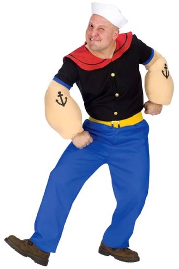Costumes Men's Mens Popeye Costume