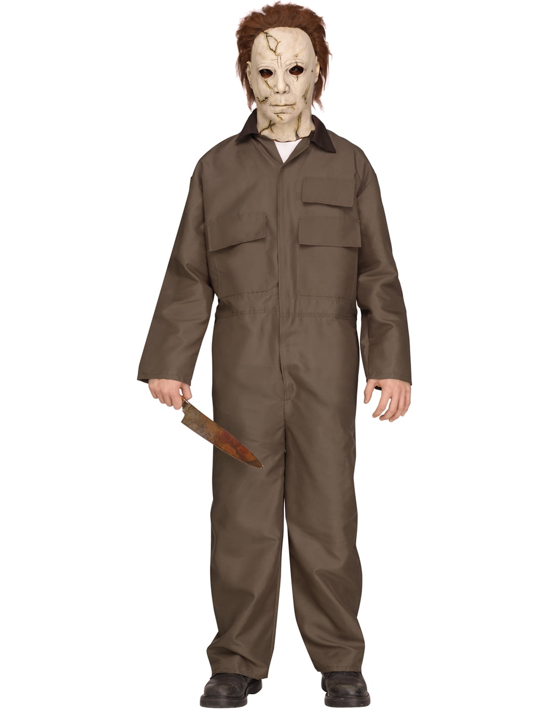 Fun World Costumes Michael Myers Deluxe Men's Halloween Fancy-Dress Costume for Teen, M - Walmart.com