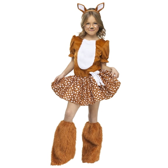 Fun World Costumes Oh Dear Girl's Halloween Fancy-Dress Costume for Child, M