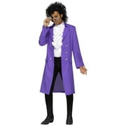 Fun World Costumes Pop Star Prince Men's Halloween Fancy-Dress Costume for Adult, One Size