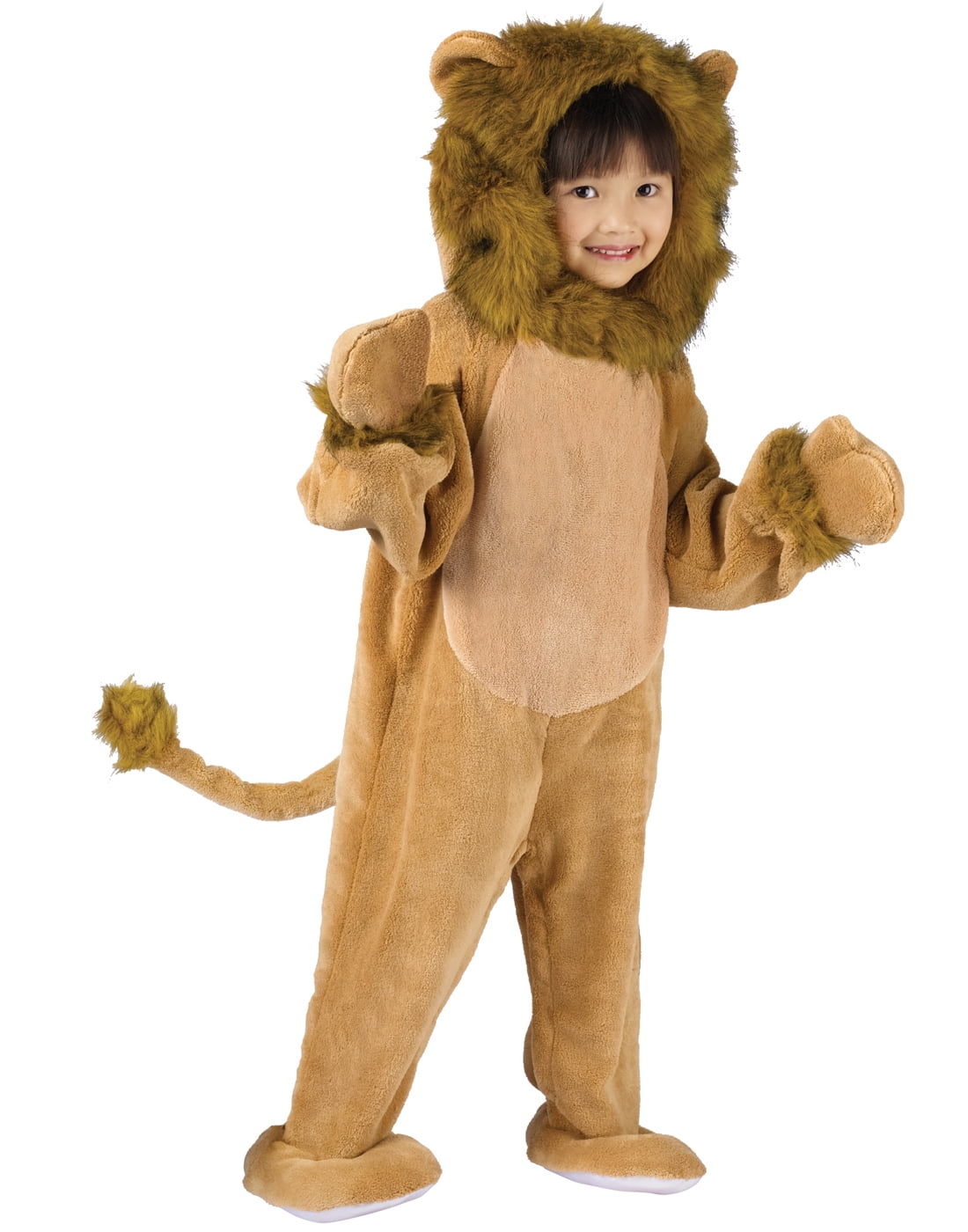 Fun World Cuddly Lion Halloween Fancy-Dress Costume, for Toddler 3T-4T