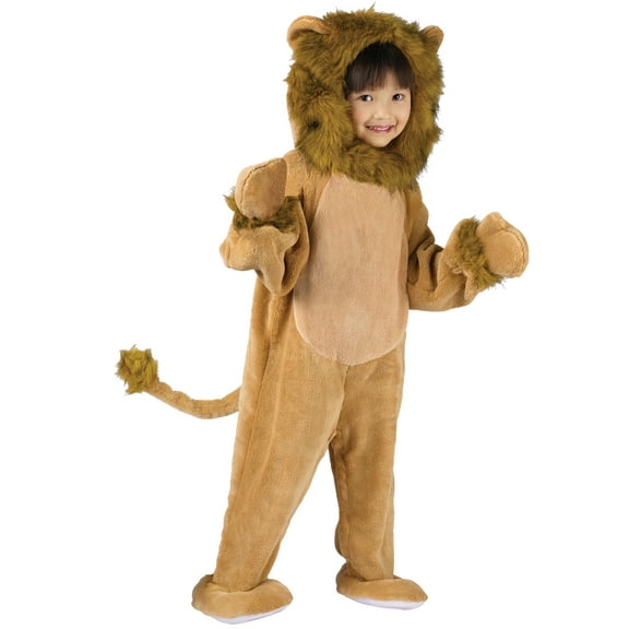 Fun World Cuddly Lion Halloween Fancy-Dress Costume, for Toddler 3T-4T