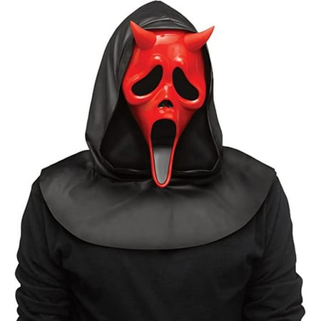 Fun World Dead by Daylight Devil Face Adult Mask, Standard