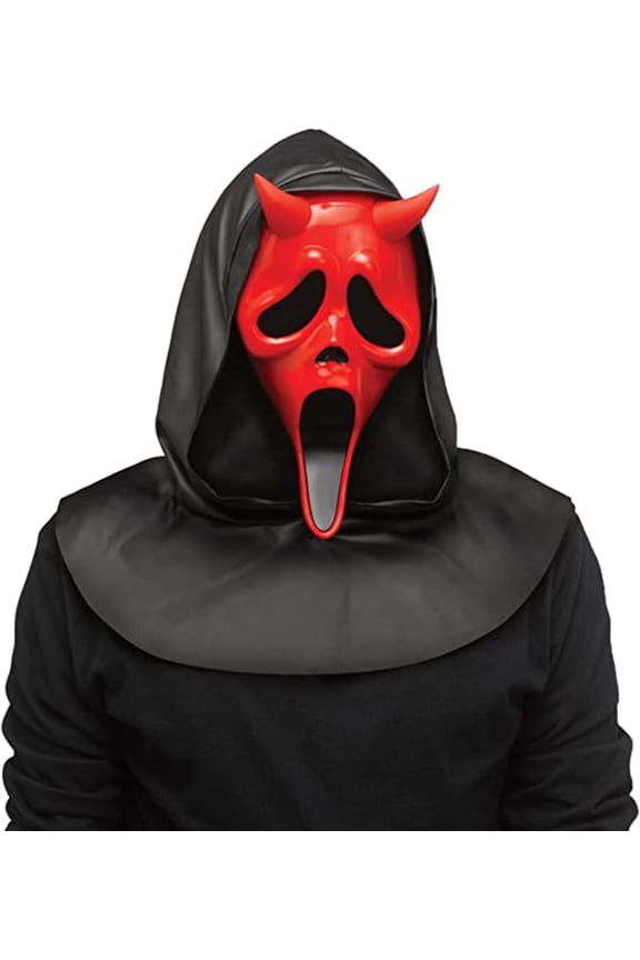 Fun World Dead by Daylight Devil Face Adult Mask, Standard