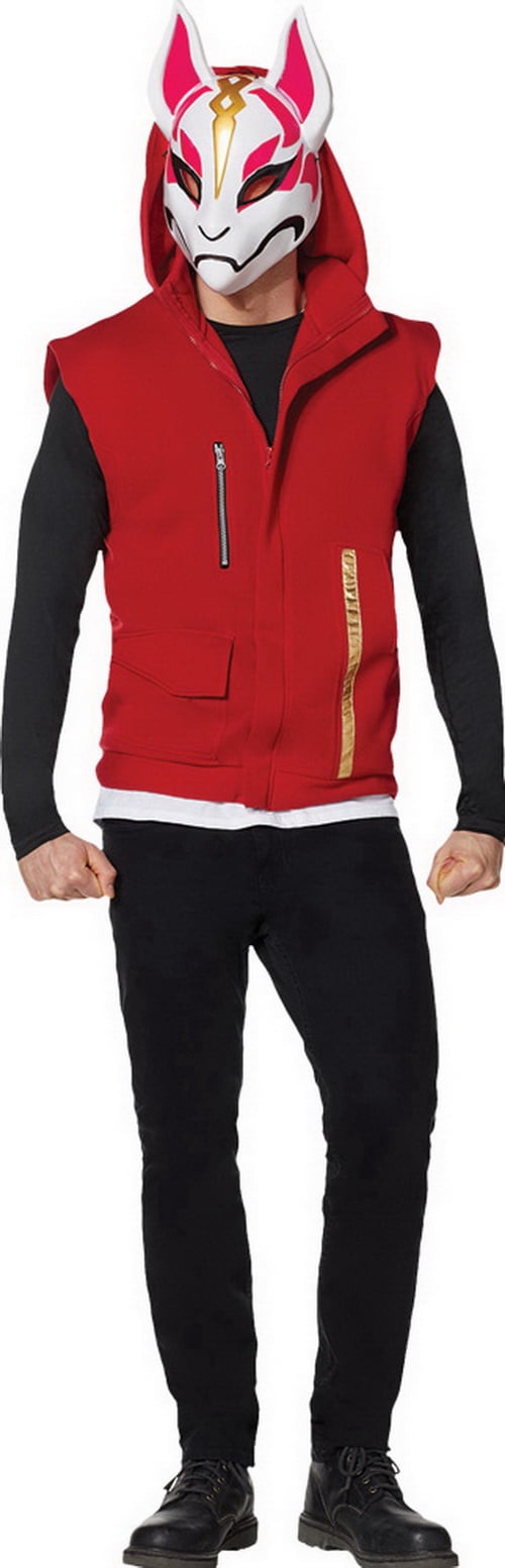 Fun World Drift Fortnite Men's Halloween FancyDress Costume for Adult