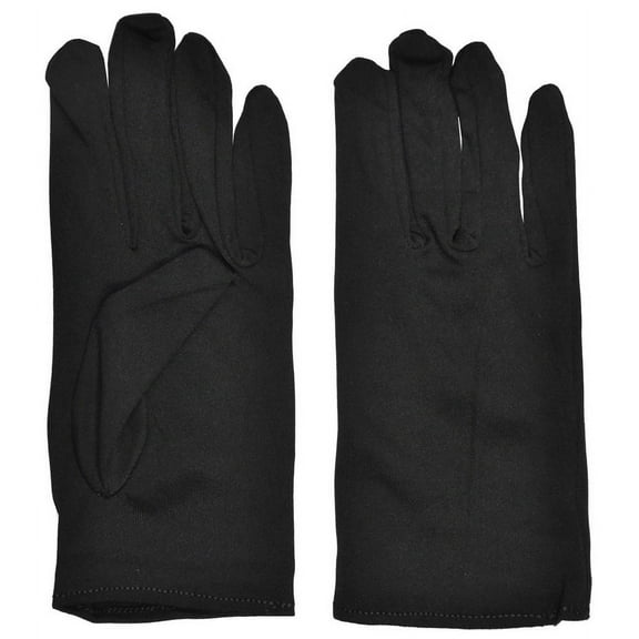 Fun World FW9072BK Adult's Costume Gloves