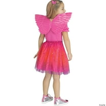 Fun World FW90982PK Pink Metallic Child Wings for Costume