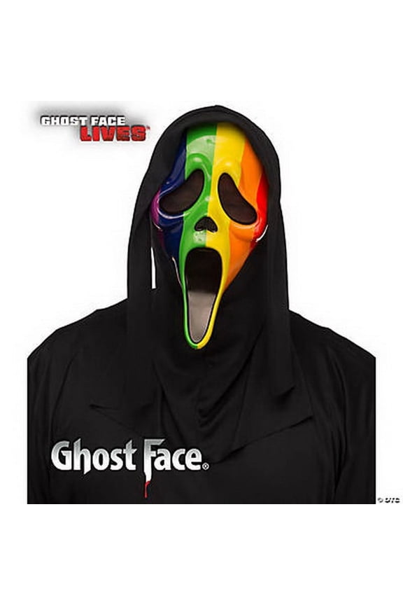 Officially Licensed Ghost Face Pride Adult Mask