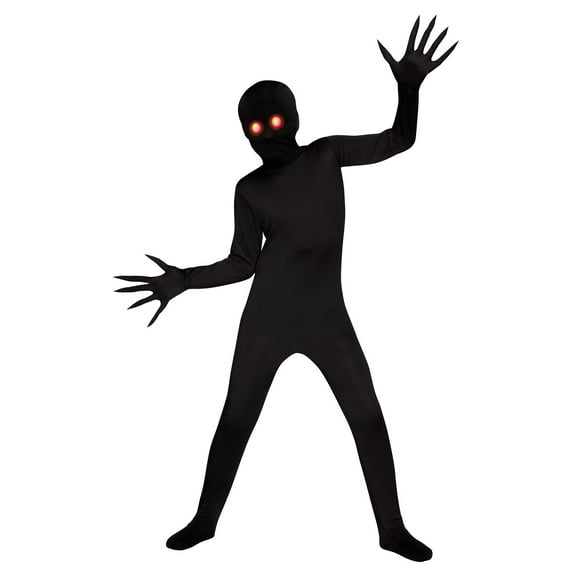 Fun World Fade Eye Shadow Demon Creature Boy's Halloween Fancy-Dress Costume for Child, S