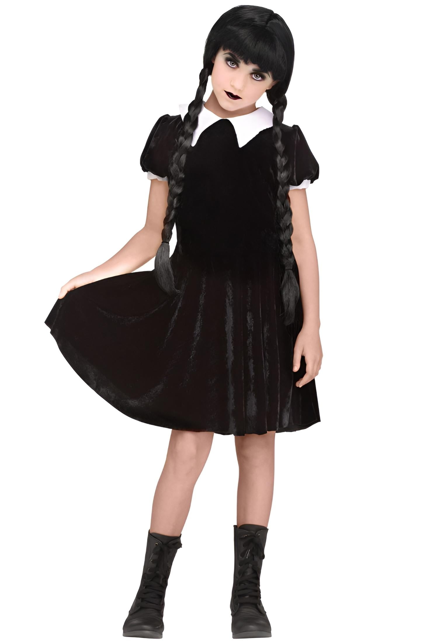 Wednesday Addams Ladies Costume Wednesday Addams Ladies Costume