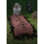 Fun World Grave Mound with Stakes Halloween Decoration - 5 ft x 2 ft