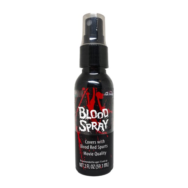 Fun World Halloween Costume Face Paint Makeup FX Spray Blood, 2 fl oz