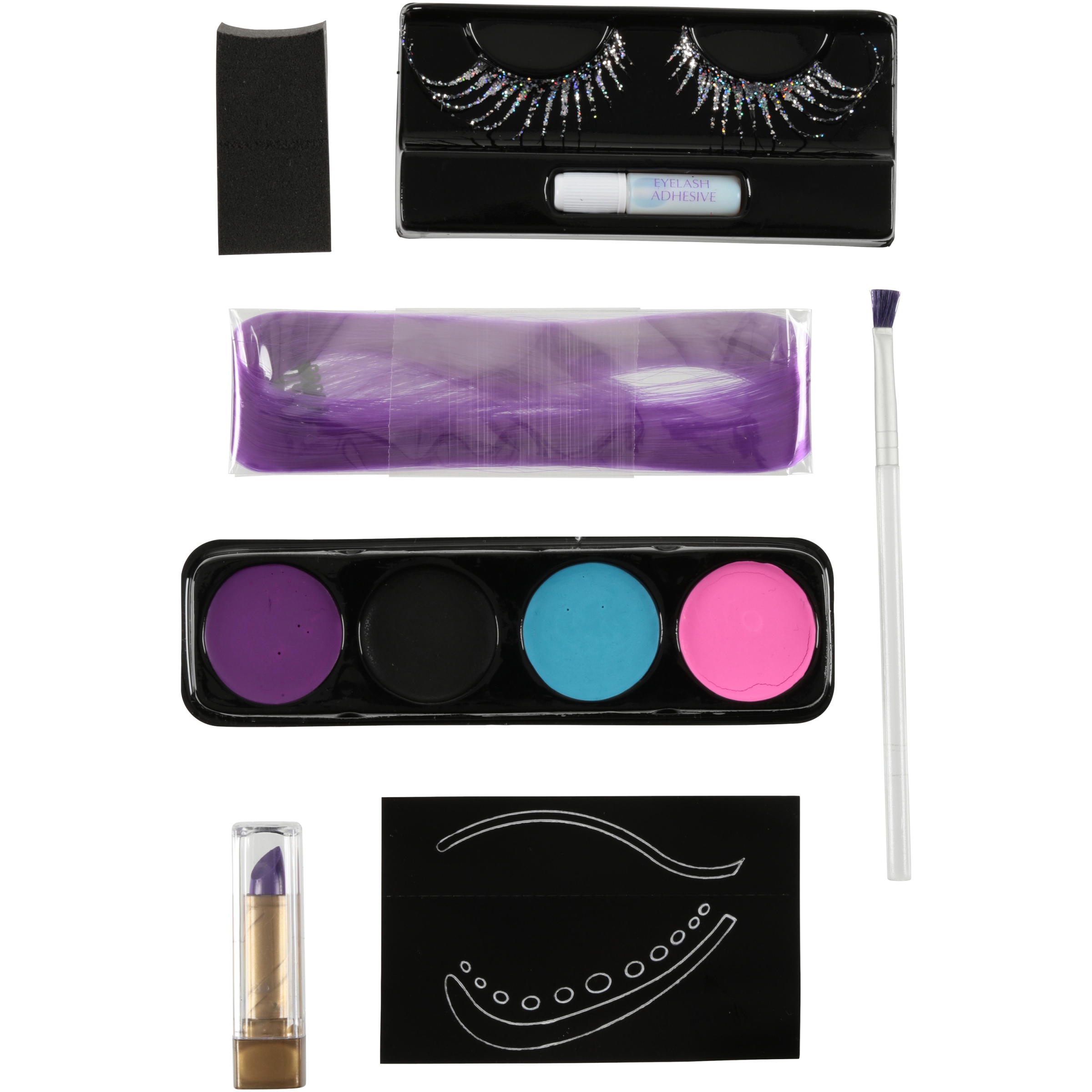 Fun World® Tainted Fairy Goth Makeup Kit 6 pc. Pack