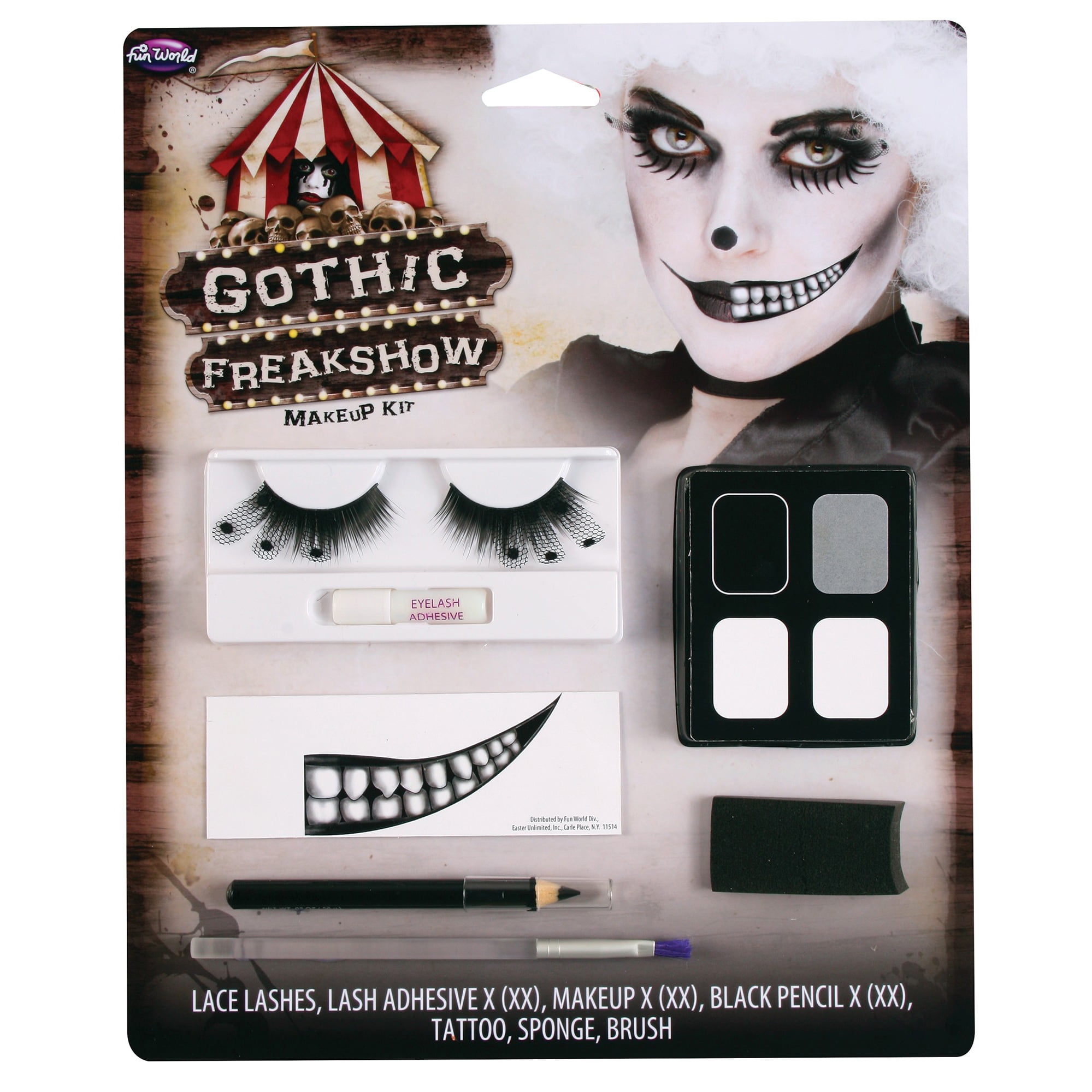  Fun World Gothic Count Makeup Kit : Toys & Games
