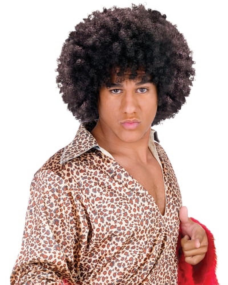 Fun World Headwear Brown Halloween Costume Wig, for Adult