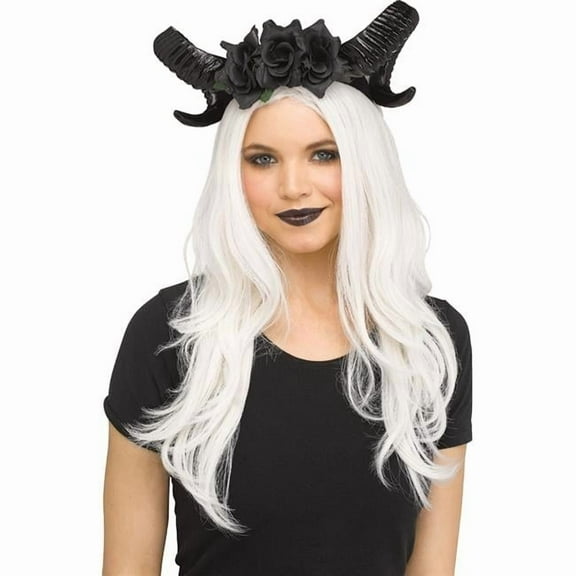 Fun World Horn Flower Headpiece Halloween Costume Accessory