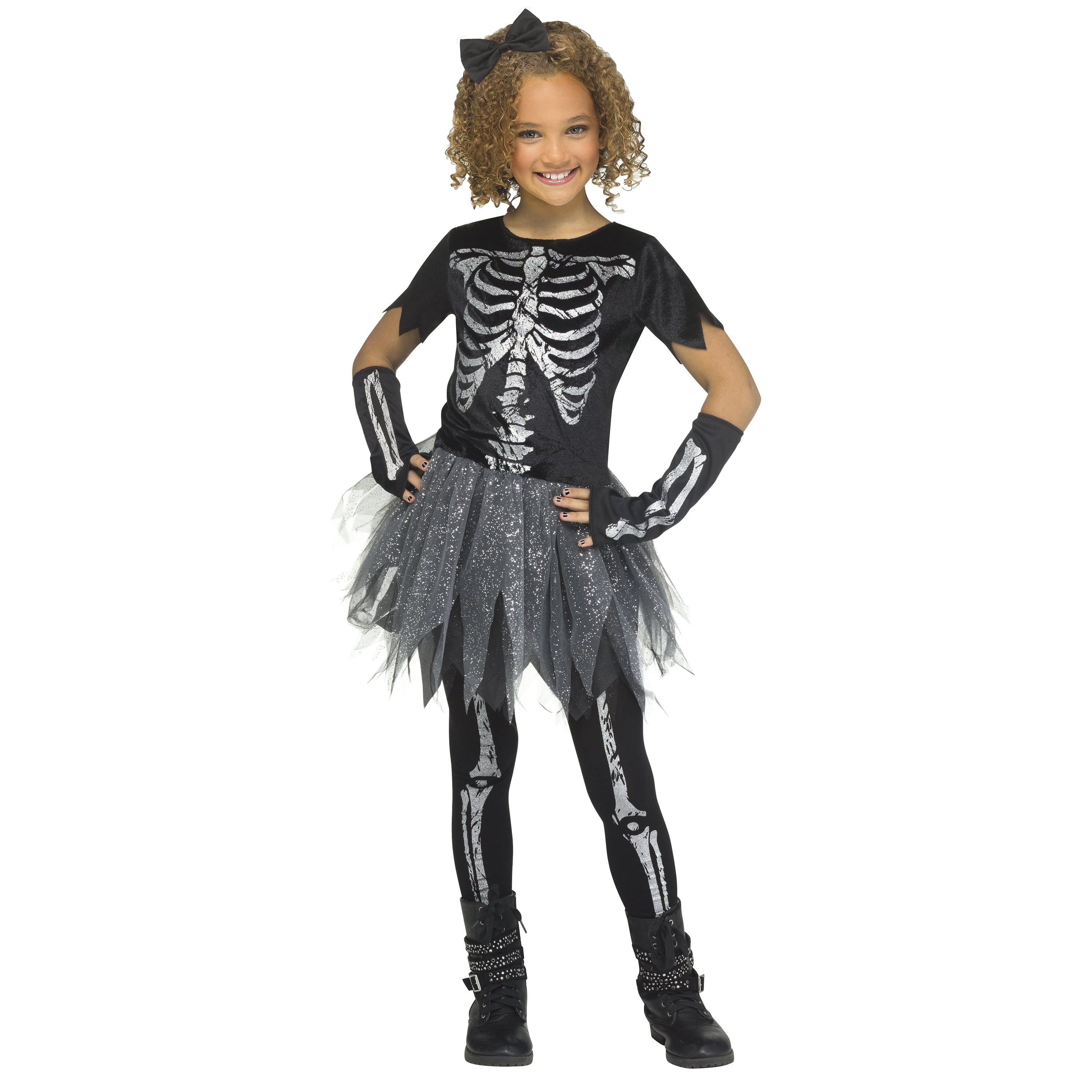 Girls Skeleton Girl Toddler Childrens Costume Female Halloween Girls Skeleton Girl Toddler Childrens Costume Female Halloween