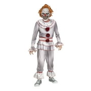 Fun World Inc. Twisted Clown Halloween Scary Costume Male, Child, Gray