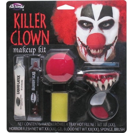 Killer Clown Makeup Kit