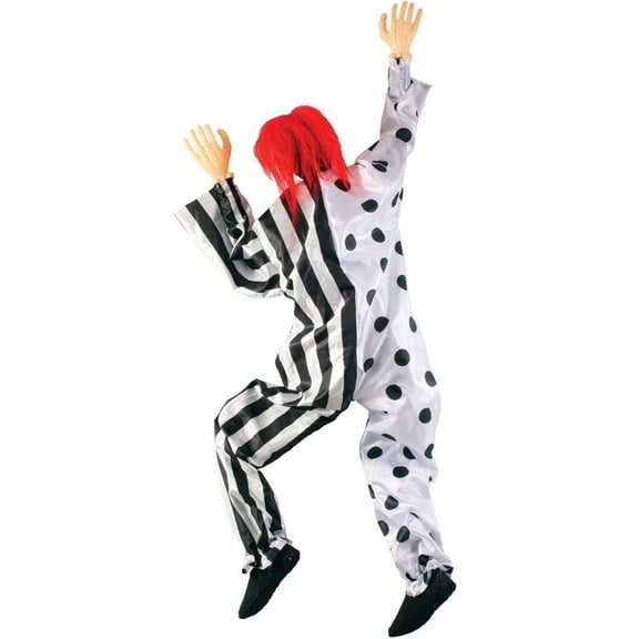 Fun World Killer Clown Window Hanging Decoration Standard