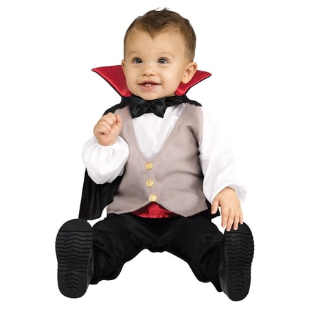 Fun World Lil Drac Boy's Halloween Fancy-Dress Costume for Infant, S
