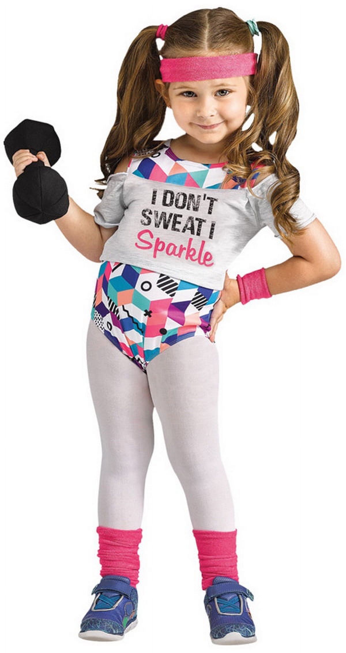 Fun World Little Miss Fit Girl s Halloween Fancy Dress Costume For Fun World Little Miss Fit Girl s Halloween Fancy Dress Costume For