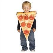 Fun World Little Pizza Slice Boy's Halloween Fancy-Dress Costume for Toddler, 3T-4T