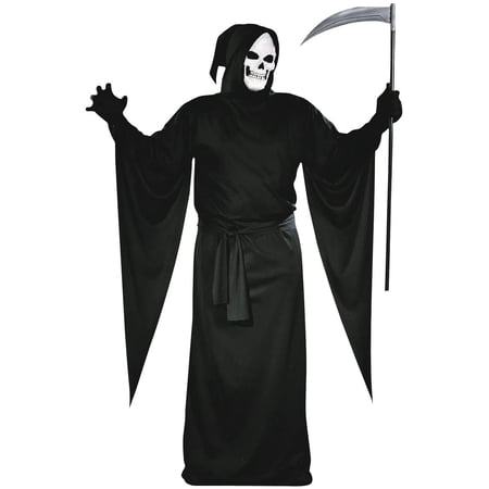 Fun World - Men's Grim Reaper Robe - One Size - Adult