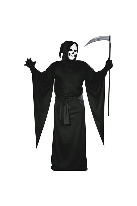 - Men's Grim Reaper Robe - One Size - Adult