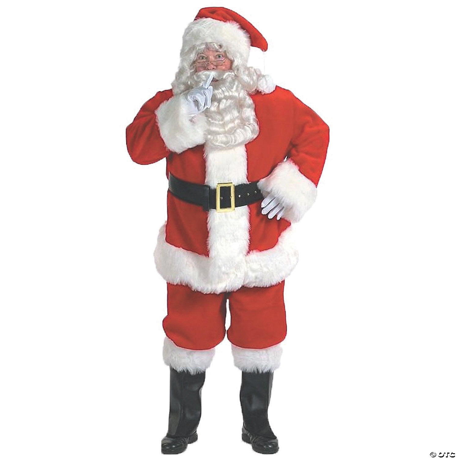 Santa Dressed In White Santa Dressed In White