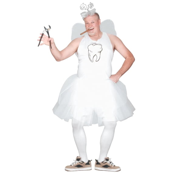 Fun World Men's Silly Tooth Fairy Costume - Size X Large