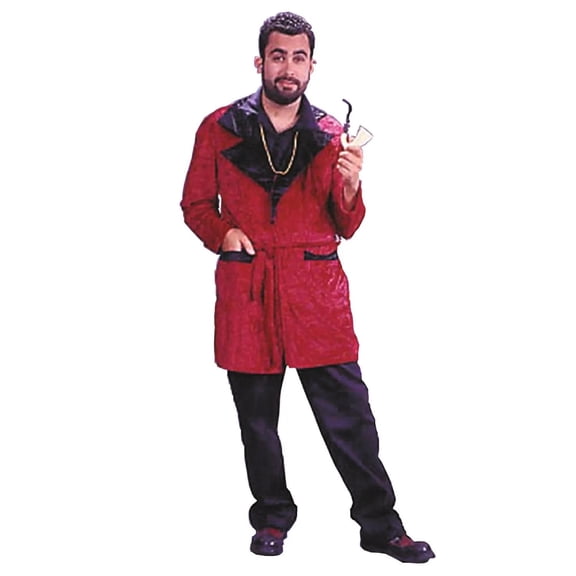 Fun World Men's Smoking Robe Velvet Costume Accessory - One Size