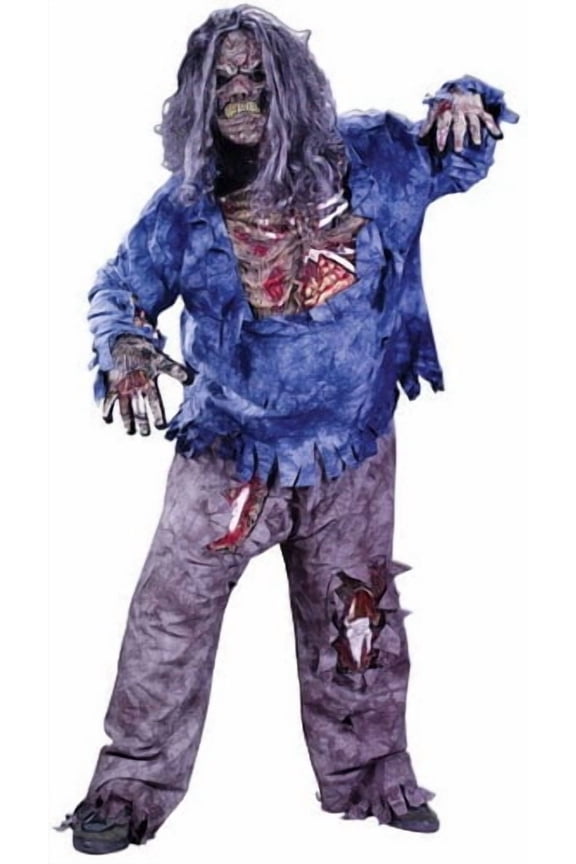 Fun World - Men's Zombie Costume - Plus Size