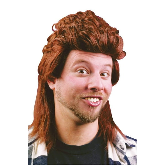 1980's Mullet Costume Wig